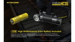 Nitecore HC35 CREE XP-G3 S3 LEDs USB Rechargeable Headlamp -Nitecore opplanet nitecore hc35 2700 lumen usb rechargeable headlamp black 6952506405572 av 5