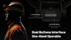 Nitecore HC70 UHE 1600s Lumens Headlamp W/Extra Long Runtime -Nitecore opplanet nitecore hc70 uhe 1600s lumens headlamp w extra long runtime black hc70 uhe av 4