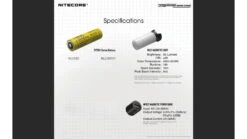 Nitecore Intelligent 21700 Battery System W/Lantern & Charger -Nitecore opplanet nitecore intelligent 21700 battery system with lantern and charger black 6952506493906 av 11