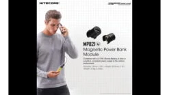 Nitecore Intelligent 21700 Battery System W/Lantern & Charger -Nitecore opplanet nitecore intelligent 21700 battery system with lantern and charger black 6952506493906 av 5