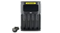 Nitecore Intelligent USB Superb Battery Charger -Nitecore opplanet nitecore intelligent usb superb battery charger imr li ion lifepo4 ni cd ni mh quad channel 4000 ma max charge current black ums4 av 2