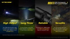 Nitecore MH11 CREE XP-L2 V6 LED USB-C Rechargeable Flashlight 14 Nitecore MH11 CREE XP-L2 V6 LED USB-C Rechargeable Flashlight -Nitecore opplanet nitecore mh11 1000 lumen usb c rechargeable flashlight black 6952506406630 av 1