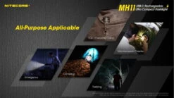 Nitecore MH11 CREE XP-L2 V6 LED USB-C Rechargeable Flashlight 15 Nitecore MH11 CREE XP-L2 V6 LED USB-C Rechargeable Flashlight -Nitecore opplanet nitecore mh11 1000 lumen usb c rechargeable flashlight black 6952506406630 av 2