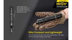 Nitecore MH12 V2 CREE XP-L2 V6 LED USB-C Rechargeable Flashlight W/5000mAh Battery -Nitecore opplanet nitecore mh12 v2 1200 lumen usb c rechargeable flashlight with 5000mah battery black 6952506405985 av 3