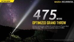 Nitecore MH25 V2 High Performance White USB-C Rechargeable Flashlight -Nitecore opplanet nitecore mh25 v2 usb c rechargeable flashlight 1300 lumen black 6952506407026 av 2