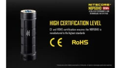 Nitecore TM Series NBP68HD Advanced Li-ion Rechargeable Battery Pack -Nitecore opplanet nitecore nbp68hd for tm series compatible with tm28 yellow 6952506492206 av 6