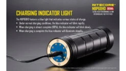 Nitecore TM Series NBP68HD Advanced Li-ion Rechargeable Battery Pack -Nitecore opplanet nitecore nbp68hd for tm series compatible with tm28 yellow 6952506492206 av 9