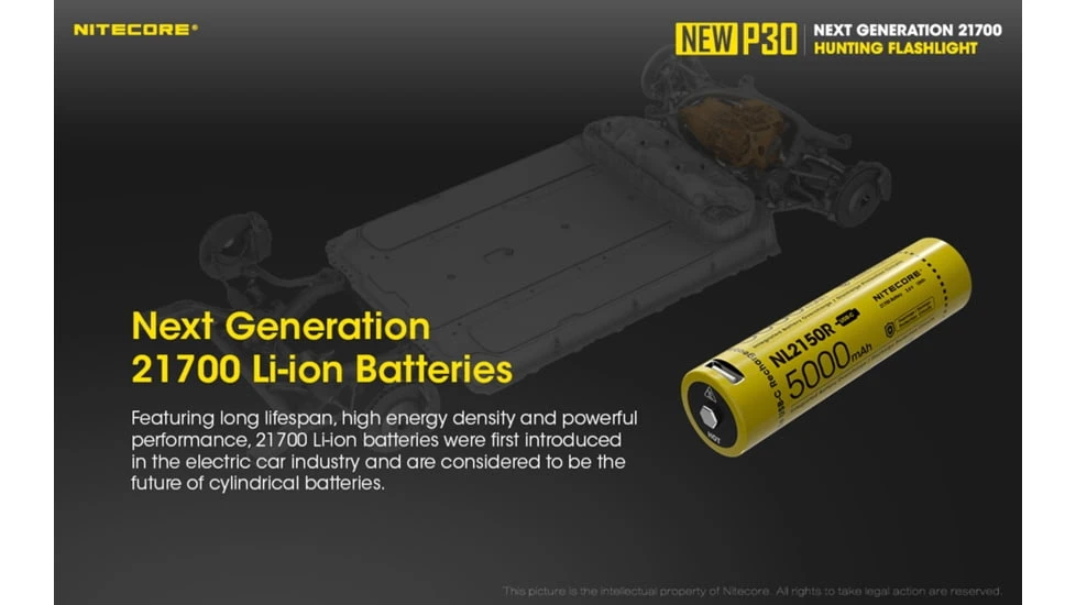 Nitecore New P30 CREE XP-L HI V3 LED 676 Yard Long Throw Hunting Flashlight 2 Nitecore New P30 CREE XP-L HI V3 LED 676 Yard Long Throw Hunting Flashlight - Image 2