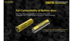 Nitecore New P30 CREE XP-L HI V3 LED 676 Yard Long Throw Hunting Flashlight 16 Nitecore New P30 CREE XP-L HI V3 LED 676 Yard Long Throw Hunting Flashlight -Nitecore opplanet nitecore new p30 1000 lumen 676 yard long throw hunting flashlight black 6952506405534 av 3