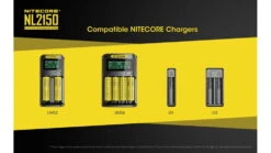 Nitecore NL2150 21700 5000mAh Rechargeable Li-ion Battery -Nitecore opplanet nitecore nl2150 21700 5000mah rechargeable li ion battery yellow 6952506492848 av 8