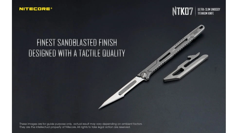 Nitecore NTK07 Titanium Knife 7 Nitecore NTK07 Titanium Knife - Image 7