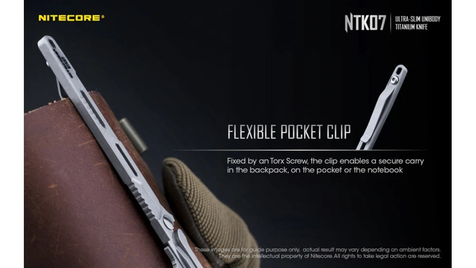 Nitecore NTK07 Titanium Knife 12 Nitecore NTK07 Titanium Knife - Image 12