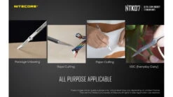 Nitecore NTK07 Titanium Knife 22 Nitecore NTK07 Titanium Knife -Nitecore opplanet nitecore ntk07 titanium knife 4 51in silver 6952506494088 av 9