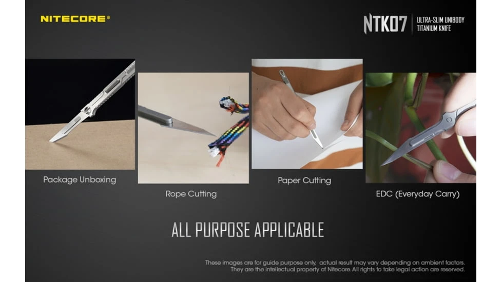 Nitecore NTK07 Titanium Knife 11 Nitecore NTK07 Titanium Knife - Image 11