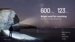 Nitecore NU27 600 Lumens Multi-Temperature Outdoor Headlamp -Nitecore opplanet nitecore nu27 600 lumens multi temperature outdoor headlamp black nu27 av 2