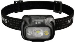 Nitecore NU33 LED Rechargeable Headlamp W/White & Red Beams