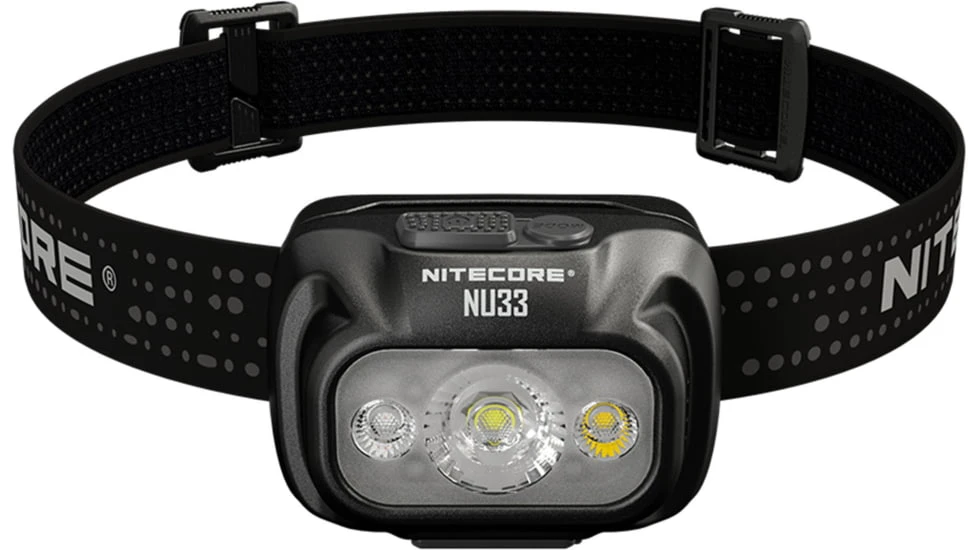 Nitecore NU33 LED Rechargeable Headlamp W/White & Red Beams 1 Nitecore NU33 LED Rechargeable Headlamp W/White & Red Beams