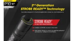 Nitecore P10 V2 CREE XP-L2 V6 LED Compact EDC Flashlight -Nitecore opplanet nitecore p10 v2 1100 lumen compact edc flashlight black 6952506405916 av 2