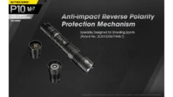 Nitecore P10 V2 CREE XP-L2 V6 LED Compact EDC Flashlight -Nitecore opplanet nitecore p10 v2 1100 lumen compact edc flashlight black 6952506405916 av 3