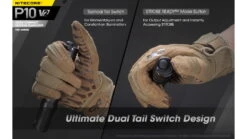 Nitecore P10 V2 CREE XP-L2 V6 LED Compact EDC Flashlight -Nitecore opplanet nitecore p10 v2 1100 lumen compact edc flashlight black 6952506405916 av 5