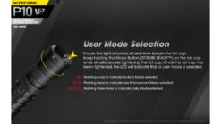 Nitecore P10 V2 CREE XP-L2 V6 LED Compact EDC Flashlight -Nitecore opplanet nitecore p10 v2 1100 lumen compact edc flashlight black 6952506405916 av 7