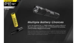 Nitecore P10 V2 CREE XP-L2 V6 LED Compact EDC Flashlight -Nitecore opplanet nitecore p10 v2 1100 lumen compact edc flashlight black 6952506405916 av 8