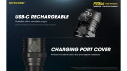 Nitecore P20iX CREE XP-L2 V6 LEDs USB-C Rechargeable Flashlight -Nitecore opplanet nitecore p20ix 4000 lumen usb c rechargeable flashlight black 6952506406722 av 6