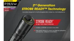 Nitecore P20UV V2 CREE XP-L2 V6 LED Flashlight -Nitecore opplanet nitecore p20uv v2 1000 lumen led flashlight black 6952506406401 av 5