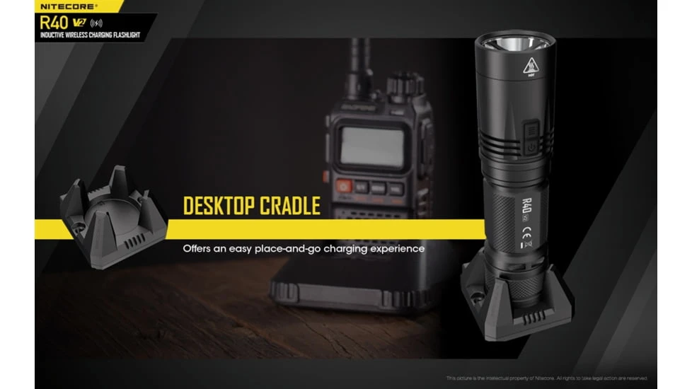 Nitecore R40 V2 CREE XP-L HI V3 Rechargeable Flashlight Kit 4 Nitecore R40 V2 CREE XP-L HI V3 Rechargeable Flashlight Kit - Image 4