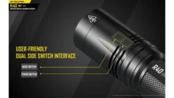 Nitecore R40 V2 CREE XP-L HI V3 Rechargeable Flashlight Kit 17 Nitecore R40 V2 CREE XP-L HI V3 Rechargeable Flashlight Kit -Nitecore opplanet nitecore r40 v2 1200 lumen rechargeable flashlight kit black 6952506405992 av 7