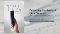 Nitecore Summit 10000 10,000mAh Power Bank For Low Temperatures -Nitecore opplanet nitecore summit 10000 low temperature resistant carbon fiber power bank 10 000mah black bat nite summit10000 av 3