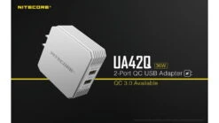Nitecore UA42Q 2-Port Quick Charge USB 2.0 & 3.0 Adapter 14 Nitecore UA42Q 2-Port Quick Charge USB 2.0 & 3.0 Adapter -Nitecore opplanet nitecore ua42q 2 port quick charge usb 2 0 3 0 adapter silver 6952506493067 av 1