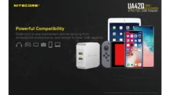 Nitecore UA42Q 2-Port Quick Charge USB 2.0 & 3.0 Adapter 19 Nitecore UA42Q 2-Port Quick Charge USB 2.0 & 3.0 Adapter -Nitecore opplanet nitecore ua42q 2 port quick charge usb 2 0 3 0 adapter silver 6952506493067 av 6