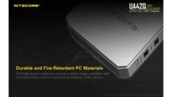 Nitecore UA42Q 2-Port Quick Charge USB 2.0 & 3.0 Adapter 21 Nitecore UA42Q 2-Port Quick Charge USB 2.0 & 3.0 Adapter -Nitecore opplanet nitecore ua42q 2 port quick charge usb 2 0 3 0 adapter silver 6952506493067 av 8