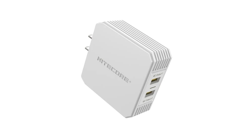 Nitecore UA42Q 2-Port Quick Charge USB 2.0 & 3.0 Adapter 1 Nitecore UA42Q 2-Port Quick Charge USB 2.0 & 3.0 Adapter