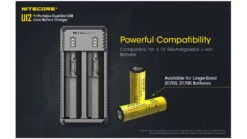 Nitecore Intelligent USB Lithium-ion Battery Charger -Nitecore opplanet nitecore ui2 dual slot intelligent usb lithium ion battery charger for 18650 18350 20700 21700 black 6952506492923 av 2