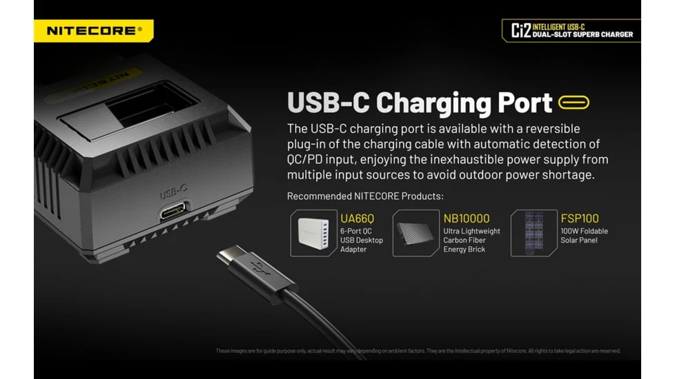 Nitecore Universal Battery Charger 5 Nitecore Universal Battery Charger - Image 5