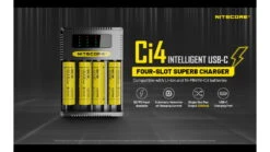 Nitecore Universal Battery Charger 31 Nitecore Universal Battery Charger -Nitecore opplanet nitecore universal battery charger ci4 four slot black 6952506495368 av 1