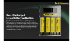 Nitecore Universal Battery Charger 38 Nitecore Universal Battery Charger -Nitecore opplanet nitecore universal battery charger ci4 four slot black 6952506495368 av 8