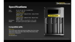 Nitecore Universal Battery Charger 39 Nitecore Universal Battery Charger -Nitecore opplanet nitecore universal battery charger ci4 four slot black 6952506495368 av 9