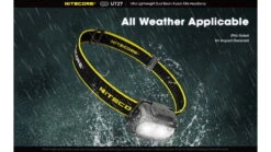 Nitecore UT27 Dual Beam Rechargeable Headlamp -Nitecore opplanet nitecore ut27 dual beam rechargeable headlamp black 6952506406937 av 12