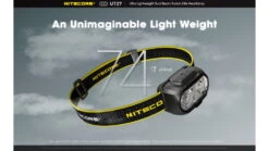 Nitecore UT27 Dual Beam Rechargeable Headlamp -Nitecore opplanet nitecore ut27 dual beam rechargeable headlamp black 6952506406937 av 2