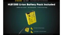 Nitecore UT27 Dual Beam Rechargeable Headlamp -Nitecore opplanet nitecore ut27 dual beam rechargeable headlamp black 6952506406937 av 4