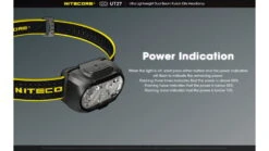 Nitecore UT27 Dual Beam Rechargeable Headlamp -Nitecore opplanet nitecore ut27 dual beam rechargeable headlamp black 6952506406937 av 8